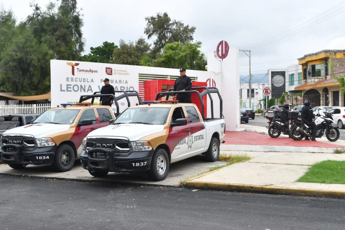 Tamaulipas reforzará vigilancia en escuelas durante vacaciones de verano