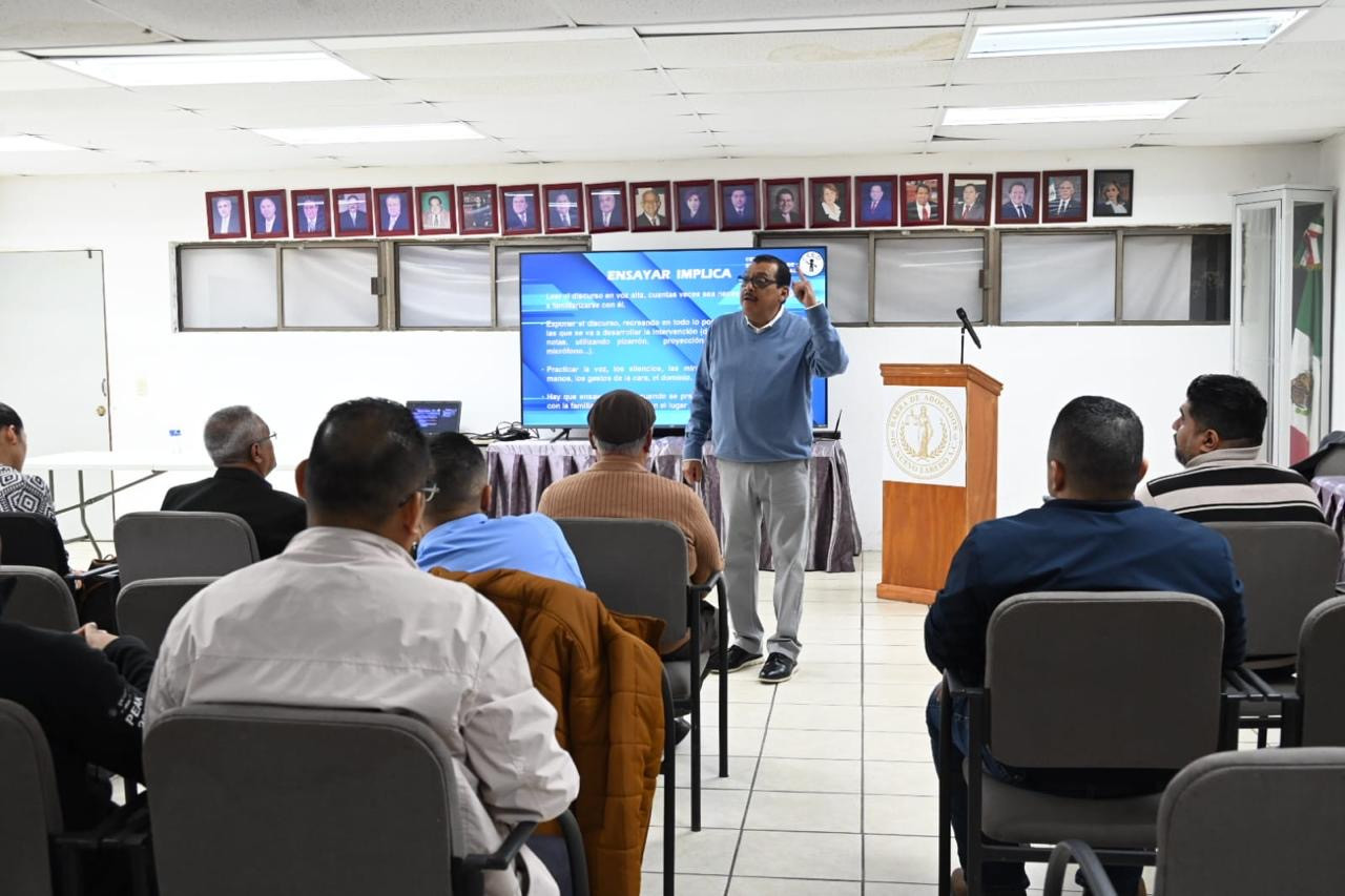 Se preparan abogados de Nuevo Laredo para la era de la justicia oral