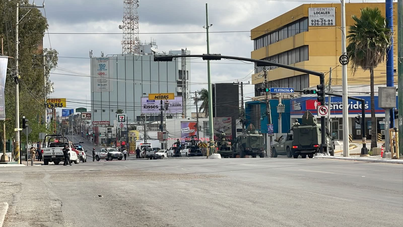 Ejército y Guardia Nacional bloquean área por posible explosivo