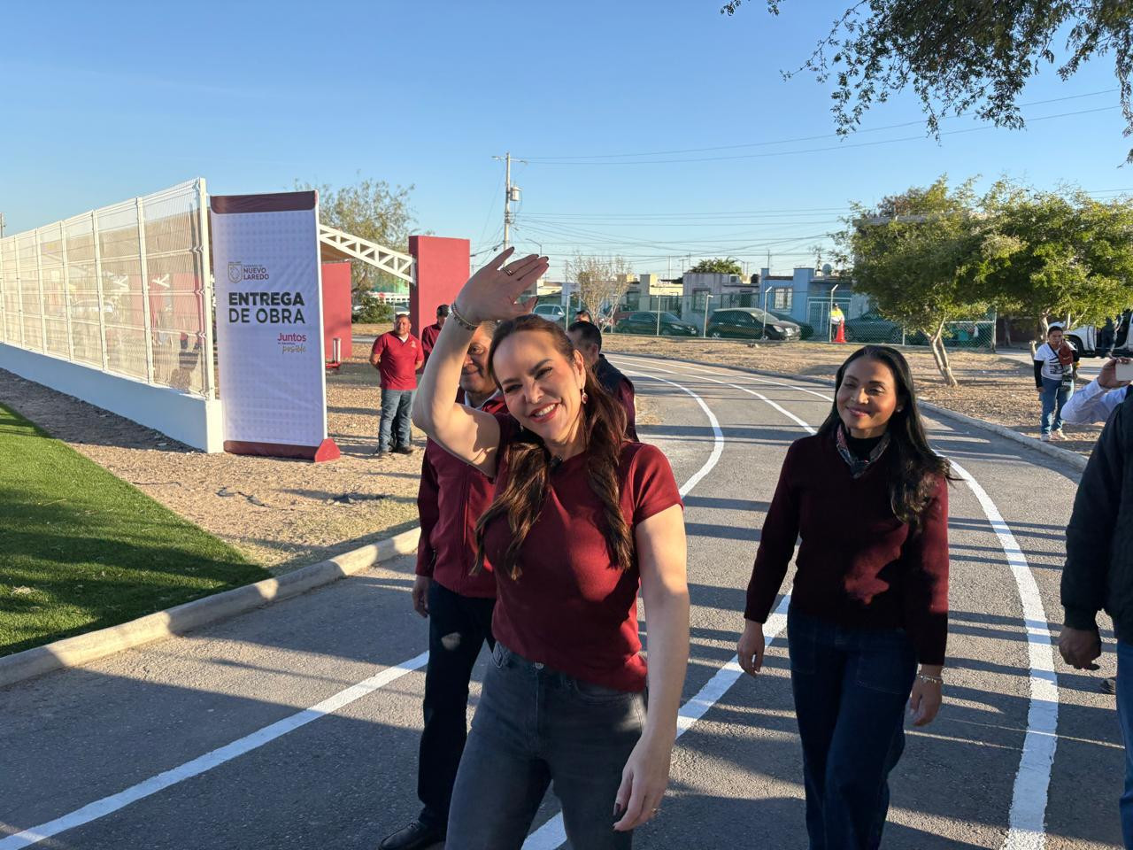 Entregan canchas rehabilitadas en la colonia Solidaridad