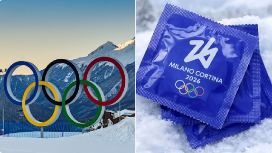 Se agotan en tres días los 10 mil preservativos gratuitos en la Villa Olímpica de Milán-Cortina