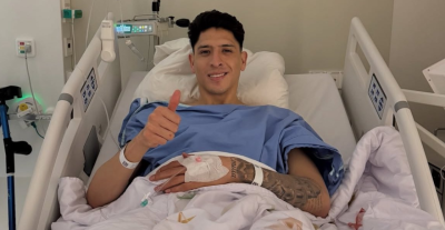 Operan a Edson Álvarez y estiman recuperación de hasta ocho semanas
