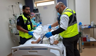 Realiza Gobierno de Tamaulipas traslado exitoso de paciente pediátrico al Hospital Infantil