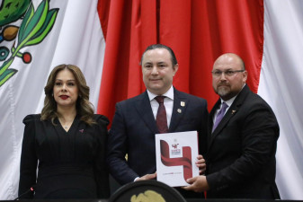 Recibe Legislatura 66 el Cuarto Informe del Gobernador Américo