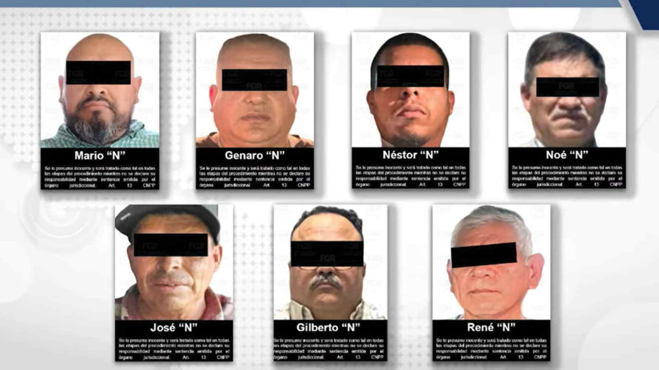 FGR detiene a siete personas con órdenes de extradición a EU