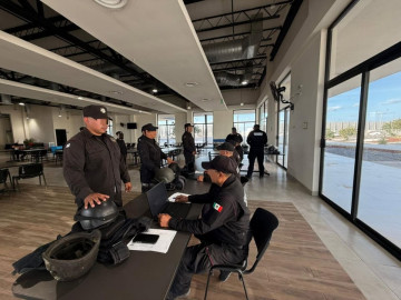 Entrega SSPT equipo táctico a la Guardia Estatal