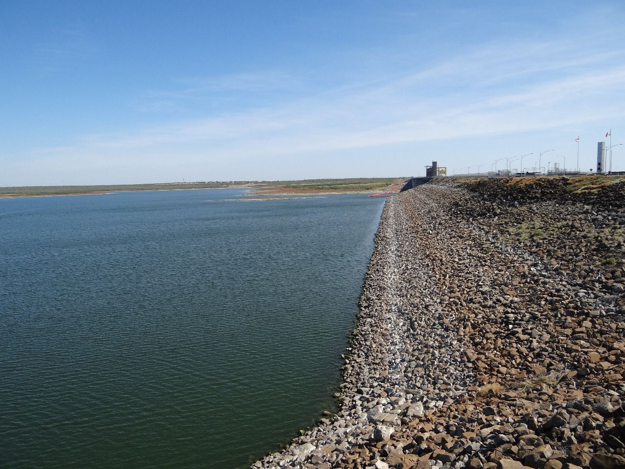 Presa Falcón en nivel crítico; está al 3.9% de su capacidad