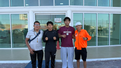 Viajan representantes de Box y Fútbol de Reynosa a participar en Torneo Regional