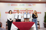 Gobierno de Nuevo Laredo e IMSS-Bienestar formalizan convenio para ampliar cobertura de salud