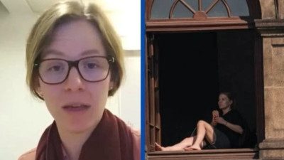 Renuncia Florencia Franco, funcionaria que se asoleó en balcón de Palacio Nacional