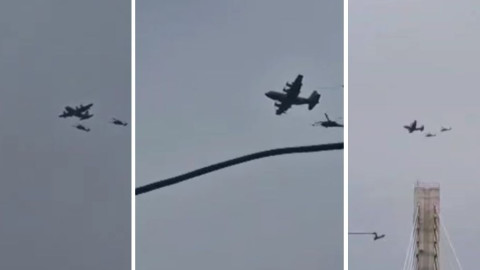 Irán afirma derribo de avión de EU en su espacio aéreo; ofrece recompensa por el piloto