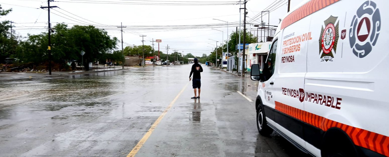 Trabaja Gobierno de Reynosa en desagüe y limpieza de colonias