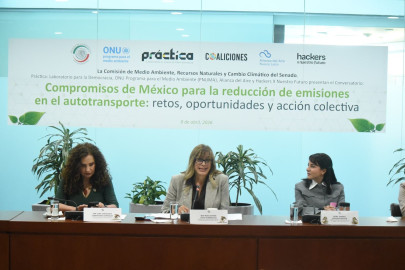 Destaca senadora Maki Ortiz importancia de acción colectiva para reducir emisiones al medio ambiente