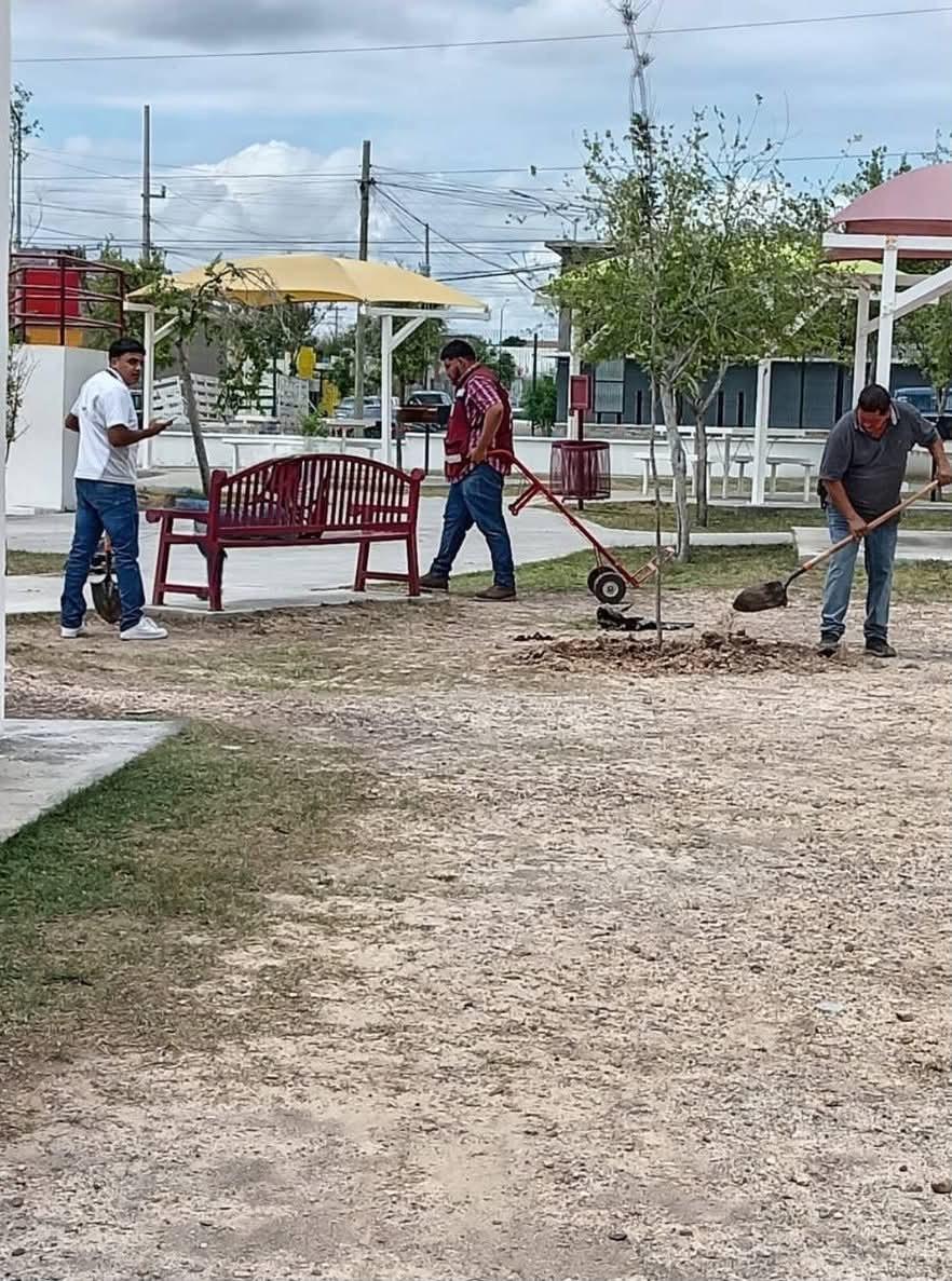 Nuevo Laredo se "pinta de verde" para celebrar el Día Mundial de la Tierra