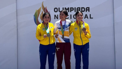 Tiene Tamaulipas campeona de Olimpiada Nacional en Ciclismo