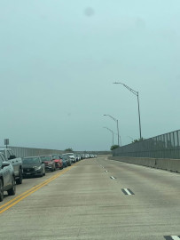 Saturación en puentes internacionales de Tamaulipas por fin de semana largo
