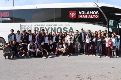 Apoya Gobierno de Reynosa traslado a competencias a instituciones educativas y deportivas