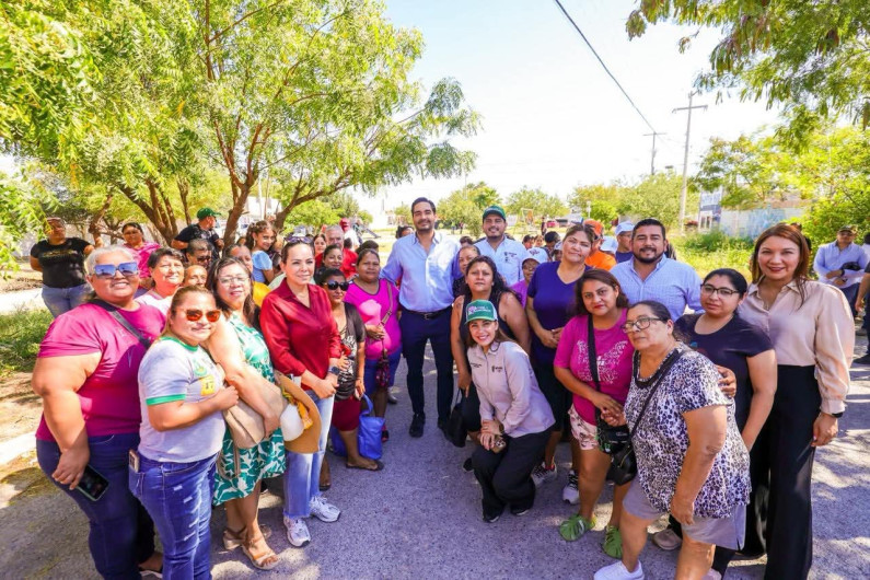 Llevó Gobierno de Carlos Peña Ortiz bienestar y seguridad sanitaria a familias de Hacienda Las Fuentes