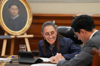 Sheinbaum y Trump sostienen llamada sobre temas de seguridad y comercio