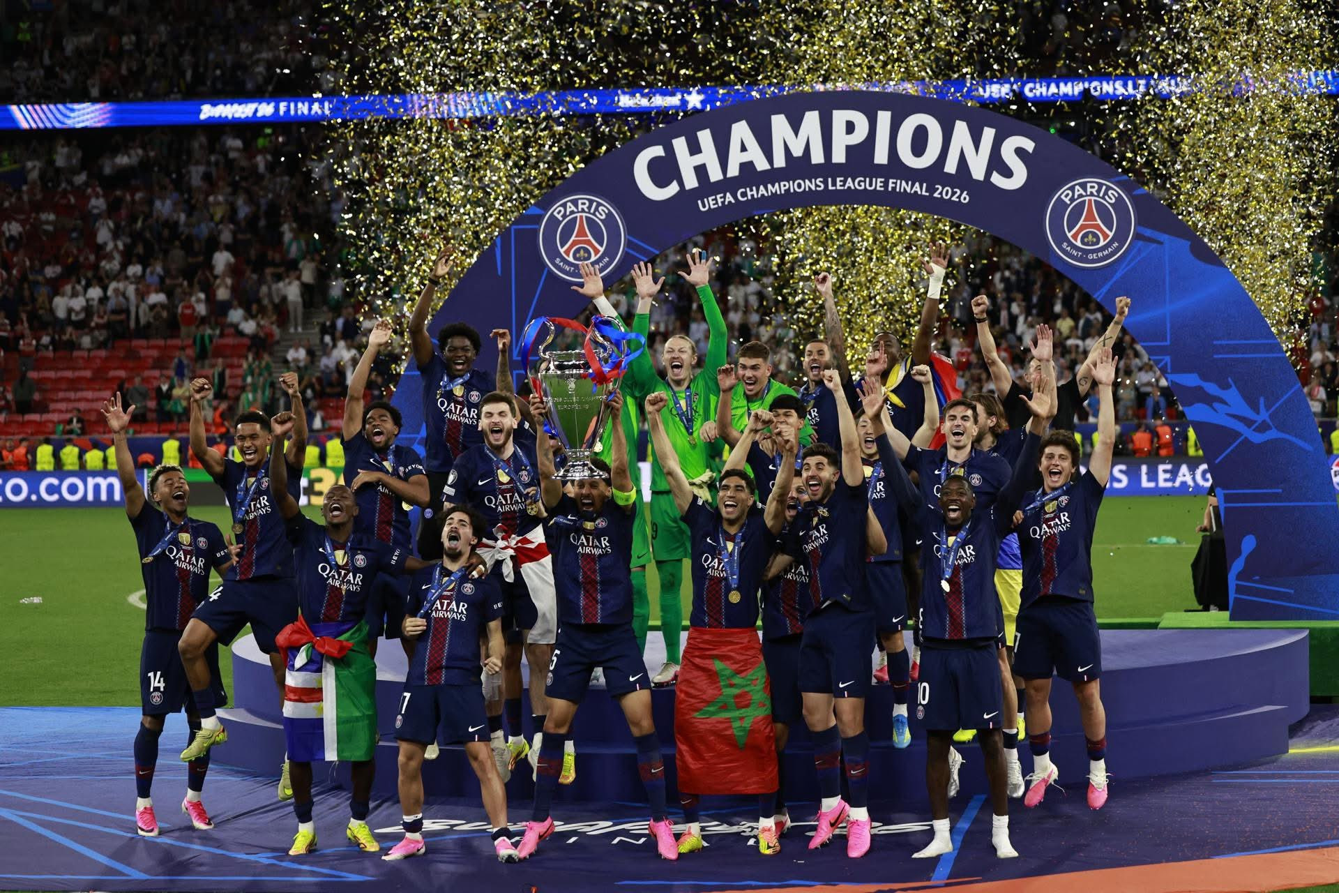 PSG se corona bicampeón de la Champions League