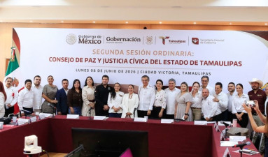Destaca Segob liderazgo de Américo Villarreal en agenda de paz y bienestar