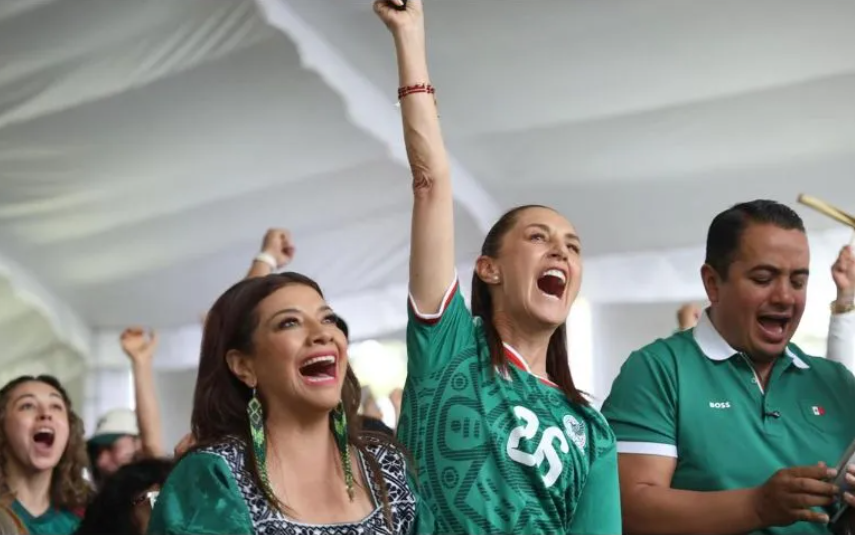 Sheinbaum felicita al Tri tras su victoria en el arranque del Mundial 2026