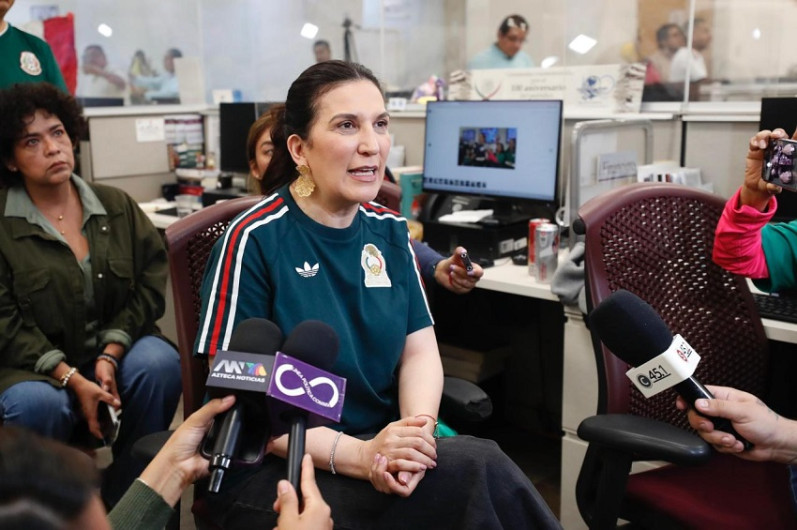 Kenia López llama a disfrutar el Mundial sin olvidar la seguridad en México
