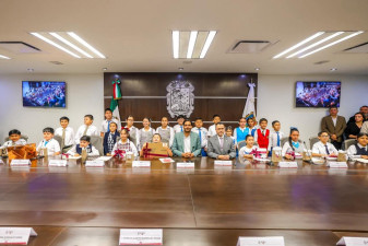 Presidió Alcalde Carlos Peña Ortiz Sesión Solemne del Cabildo Infantil 2026
