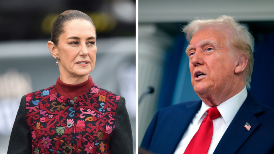 Trump asegura que Sheinbaum está “muy asustada” por los cárteles