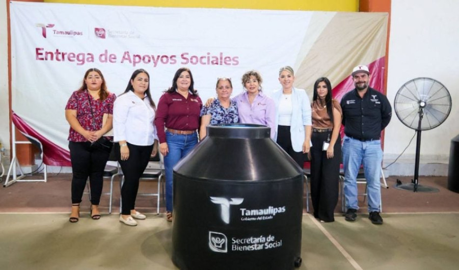 Lleva SEBIEN apoyos sociales a Camargo y Miguel Alemán