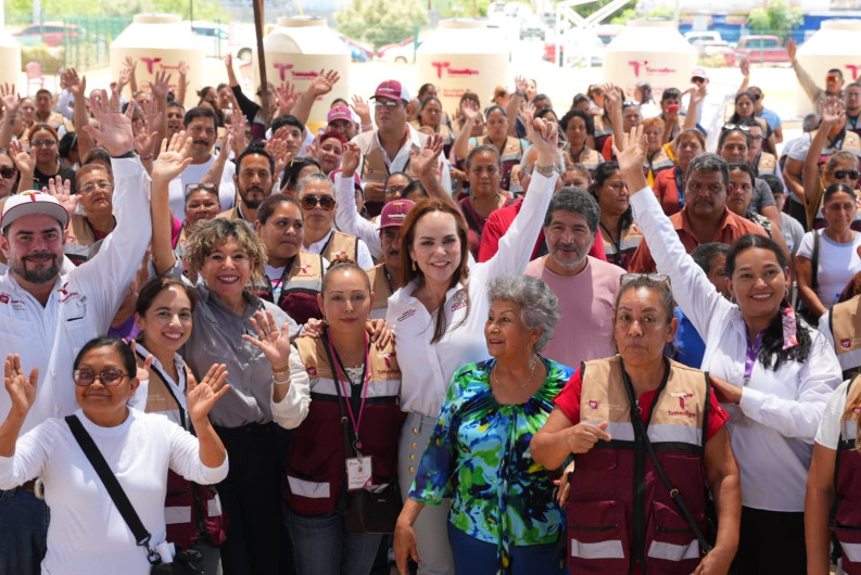 Sinergia entre Gobierno de Tamaulipas y Carmen Lilia lleva bienestar a familias neolaredenses