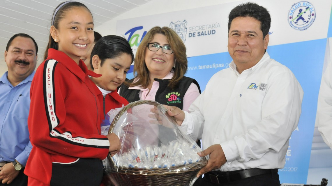 Arranca Primera Semana Nacional de Salud Bucal 2017 en Tamaulipas