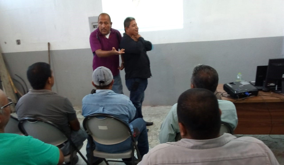 Capacitación “Tratamiento de urgencia” en COMAPA