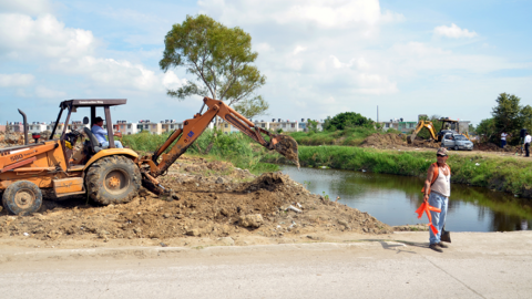 Destina Ayuntamiento 25 mdp para mejoramiento de drenes pluviales 