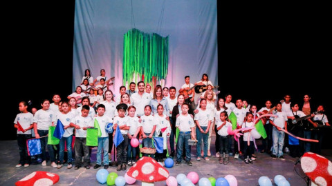 Tienen niños PANNARTI voz y mejor futuro