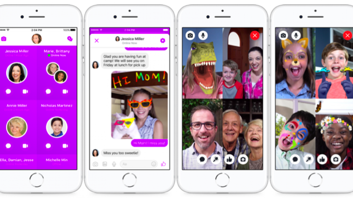 En contra de Facebook por aplicación para niños