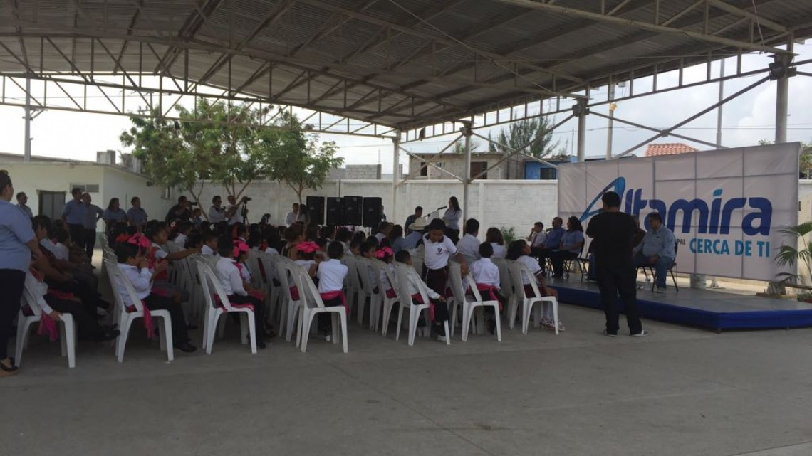 Llevan obras de desarrollo a escuelas primarias