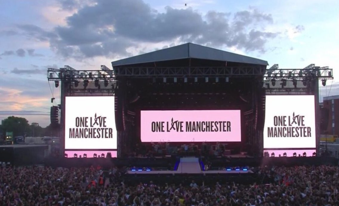 Homenaje a víctimas de atentados en Manchester   