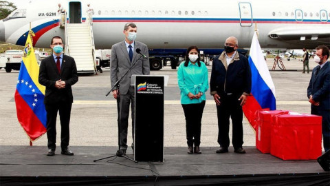 "¡Llegó la Sputnik V!": Maduro agradece a Rusia por la vacuna contra el coronavirus
