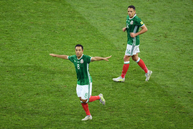 Gol de Marco Fabián, elegido como el mejor de Rusia 2017