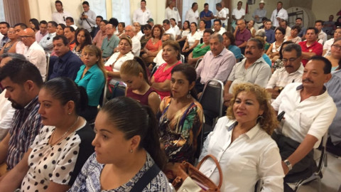 Se reúne Óscar Luebbert con priistas de Madero