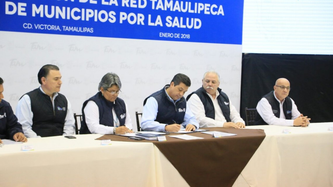 Se instala Red Tamaulipeca de Municipios por la Salud