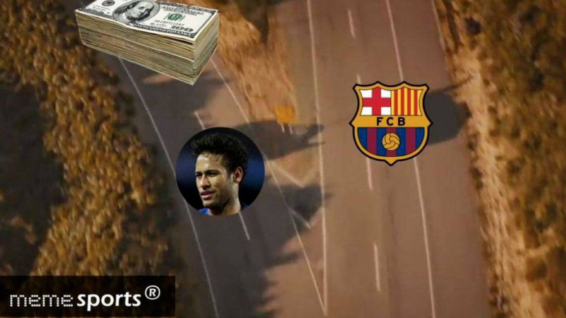 Los mejores memes del adiós de Neymar