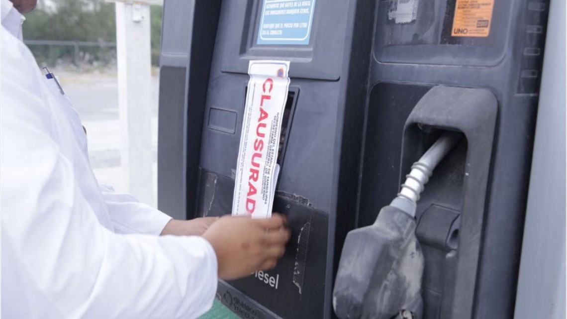 Realizan operativo en gasolineras de la frontera