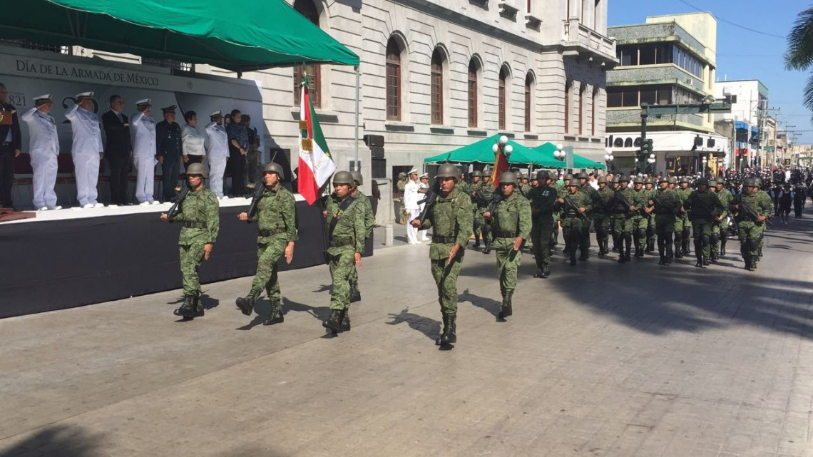 Conmemoran día de la Armada de México