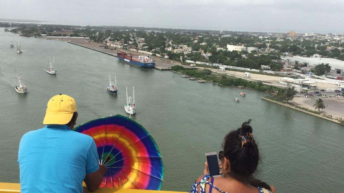 Inicia procesión náutica por el día de la Virgen del Carmen