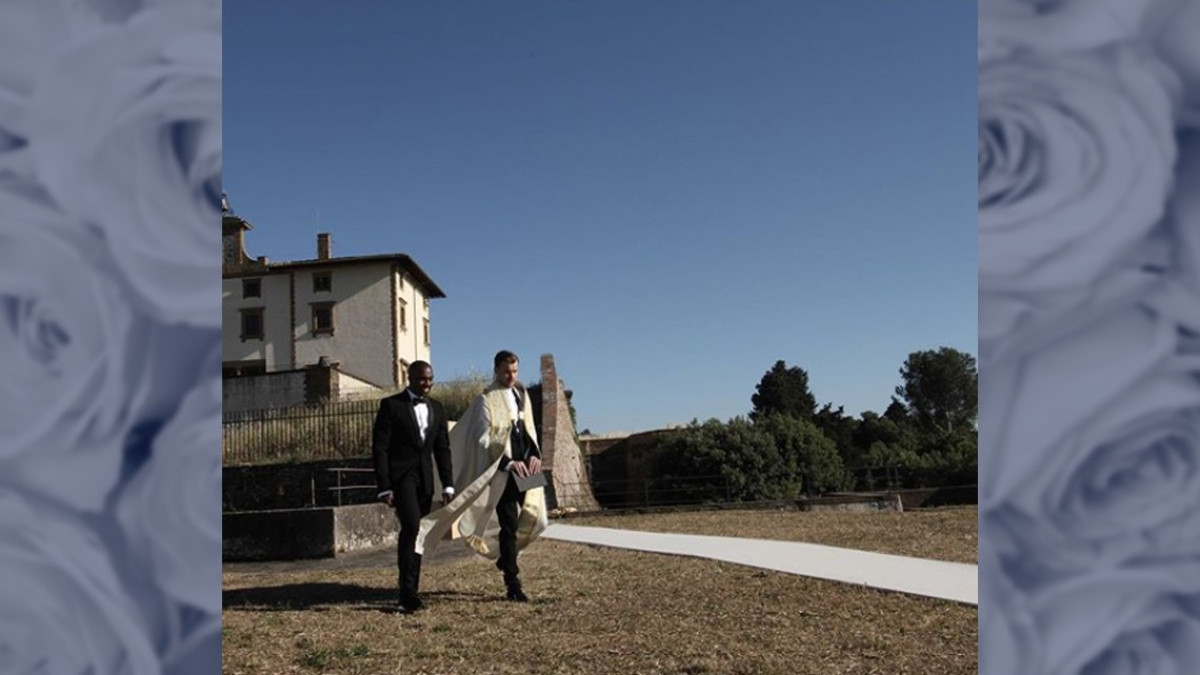 Kim Kardashian publica fotos inéditas de su boda con Kanye West