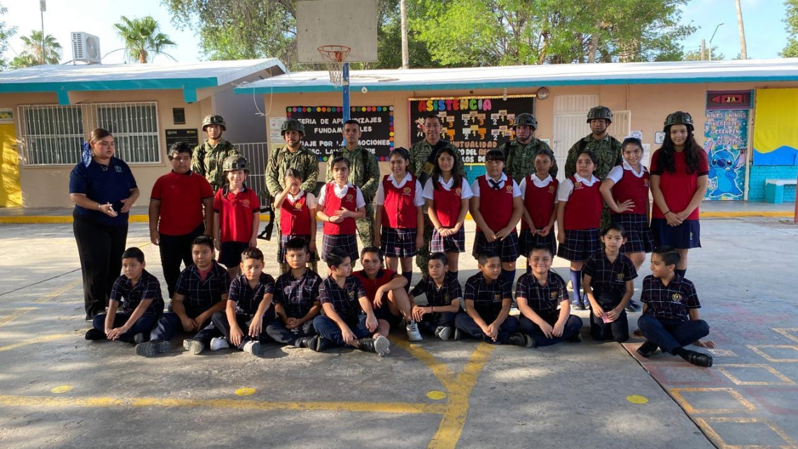 Fomentan valores cívicos y patrióticos