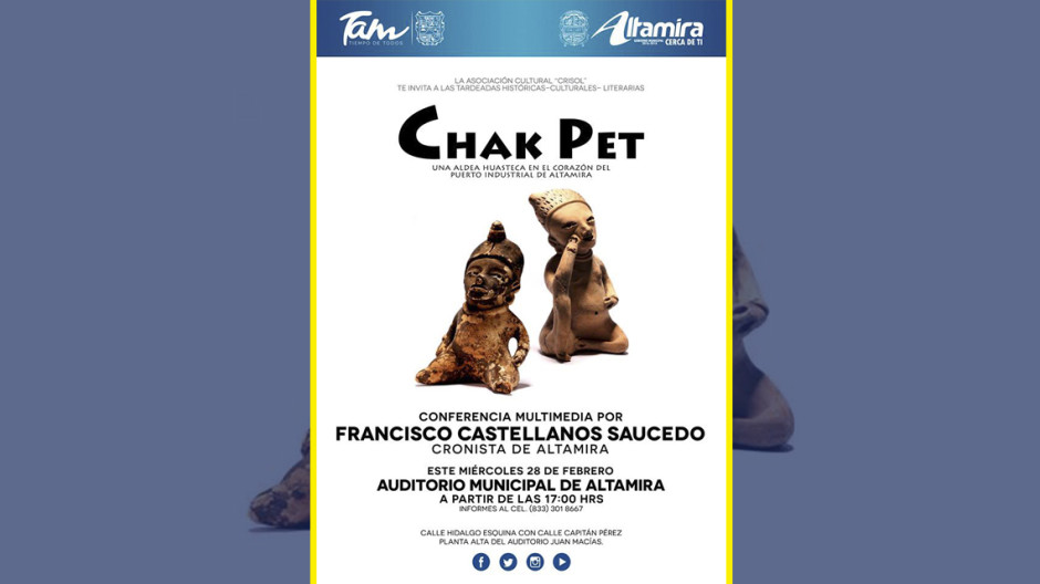 Invitan a conferencia "Chak Pet"