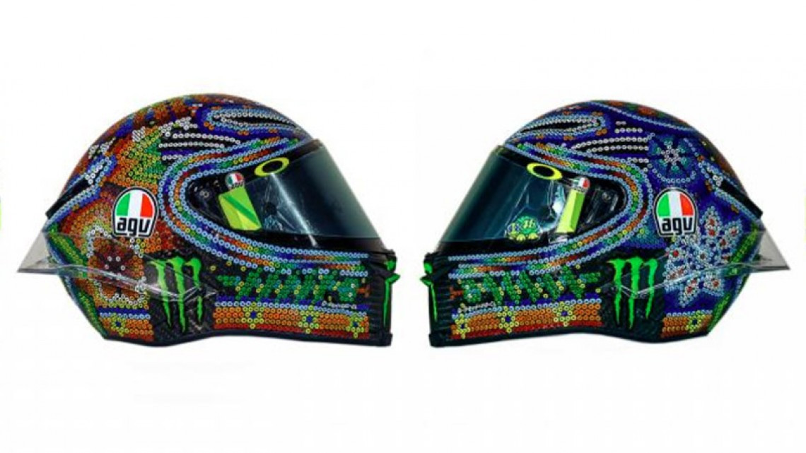 El arte huichol hace presencia en el Moto GP